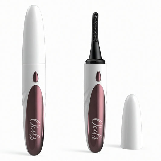 Heated eyelash curler